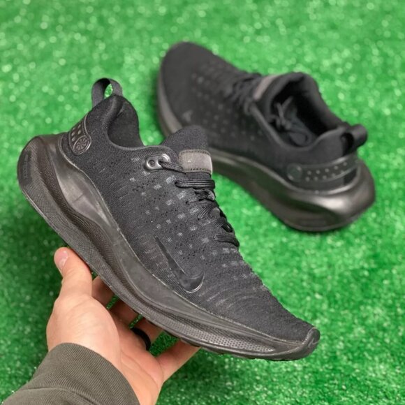 Nike ReactX Infinity Run 4 Low Mens Running Shoes Black DR2665-004 VNDS Size 8.5